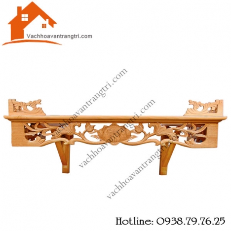 Bàn thờ treo tường hiện đại- mẫu bàn thờ treo tường đẹp tphcm