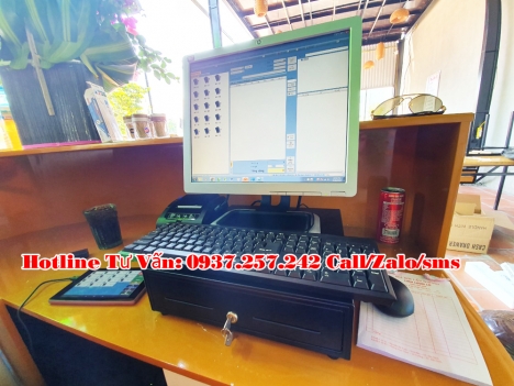 Lắp đặt máy tính tiền tại Vĩnh Long cho quán ăn, quán nhậu