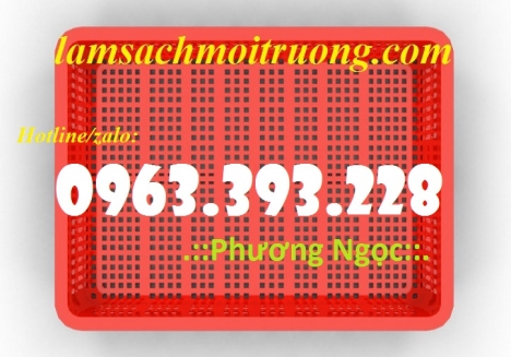Sọt nhựa cao 10, sóng nhựa HS010, sọt trưng bày hàng hóa