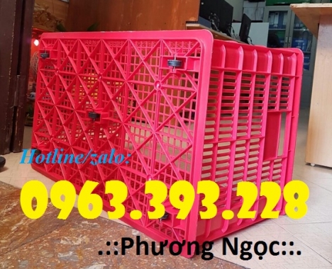 Sọt nhựa 5 bánh xe, sọt nhựa đựng trái cây, sọt nhựa kéo hàng