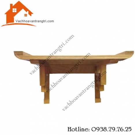 Cách đặt bàn thờ treo tường- mẫu bàn thờ phổ biến