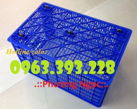 Sọt nhựa 5 bánh xe, sọt nhựa đựng trái cây, sọt nhựa kéo hàng