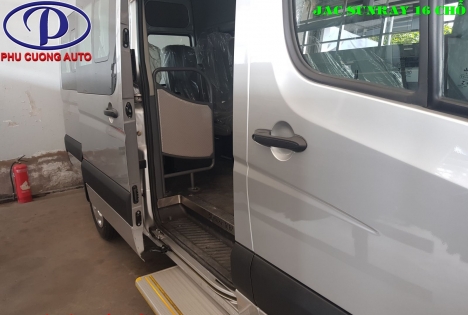 TRẢ TRƯỚC 120 TRIỆU SỞ HỮU NGAY XE JAC SUNRAY 16 CHỖ