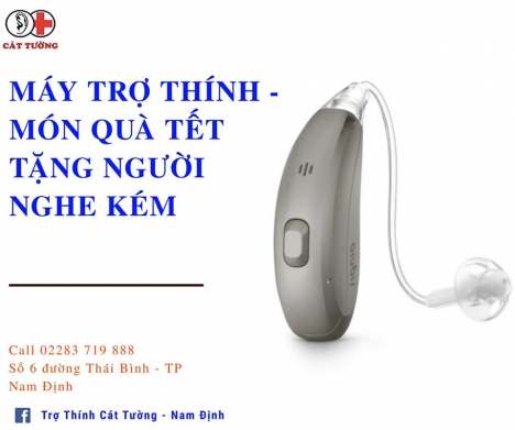 Máy trợ thính - món quà tết tặng người nghe kém