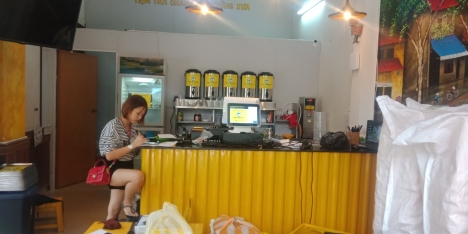 Thiết bị tính tiền giá rẻ tại Hà Nội - Máy Pos cảm ứng 2 màn hình