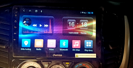 Màn hình DVD Ownice C960 cho xe Triton | carviet.net