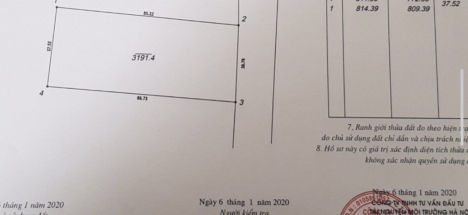 Cho thuê đất tại Võ Chí Công, Tây Hồ 3191m làm siêu thị, nhà hàng, showroom