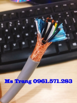 Cáp điều khiển 10x1 bọc lưới chống nhiễu, xuất xứ Germany