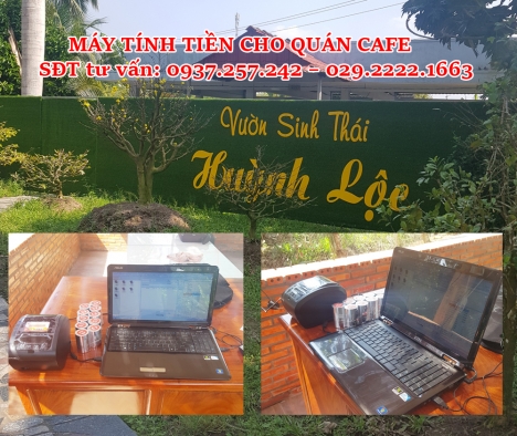 Máy tính tiền giá rẻ cho quán cafe sân vườn tại VĨNH LONG