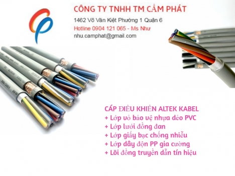 Nhà phân phối uy tín cáp điều khiển altek kabel tại việt nam