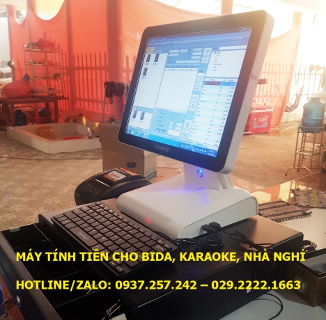 Máy tính tiền giờ cho bida, karaoke, nhà nghỉ, khách sạn tại Bạc Liêu