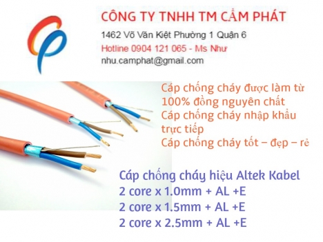 Cáp chống cháy chống nhiễu, chống cháy siêu tốt