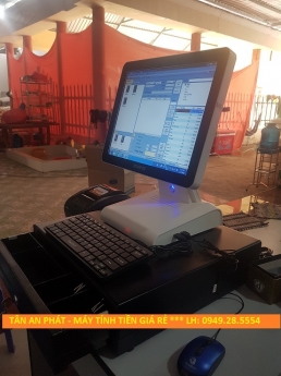 CLB bida tại Sóc Trăng setup full bộ máy tính tiền cảm ứng giá rẻ