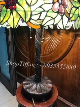 Đèn Tiffany họa tiết nho rủ