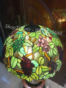 Đèn Tiffany họa tiết nho rủ