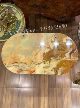 Kệ bàn chân đồng đá cổ Pháp