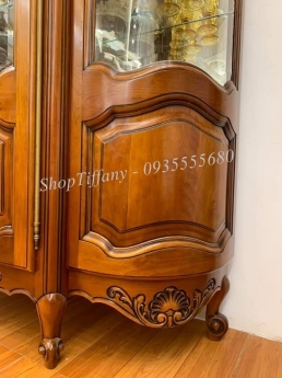 Tủ rượu gỗ Pháp cổ