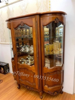 Tủ rượu gỗ Pháp cổ
