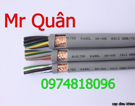 Cáp điều khiển bọc kim chống nhiễu giá tốt