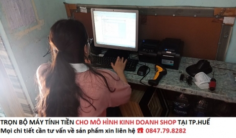 Full bộ thiết bị tính tiền cho Shop tại Huế, giá cạnh tranh tại KV