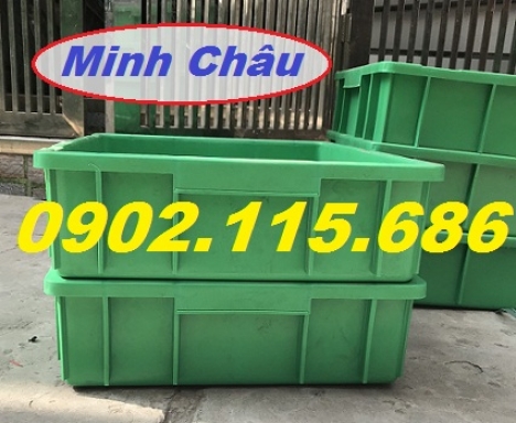 Thùng nhựa công nghiệp, sóng nhựa bít, thùng nhựa có nắp, thùng nhựa đựng linh kiện phụ tùng,