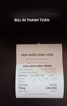 Full bộ thiết bị tính tiền cho Shop tại Huế, giá cạnh tranh tại KV