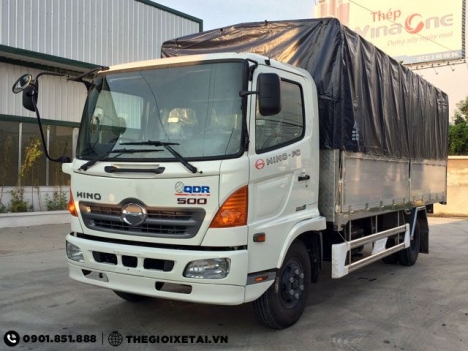 Xe tải Hino 5.9 tấn thùng mui bạt FC9JLSW