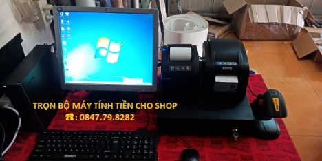 Shop thời trang tại Long An lắp đặt trọn bộ máy tính tiền cho shop