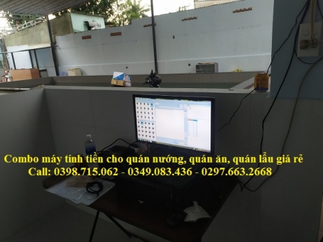 Lắp đặt tận nơi máy tính tiền cho quán nướng, BBQ tại Rạch Gía Kiên Giang giá rẻ 