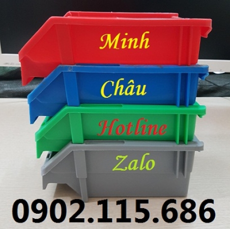 Kệ dụng cụ, khay linh kiện, khay đựng phụ tùng, khay nhựa chống tầng,