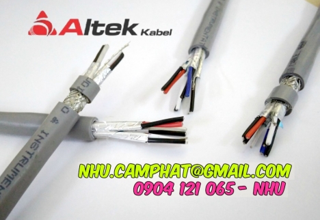 Phân phối uy tín cáp tín hiệu vặn xoắn awg hiệu altek kabel