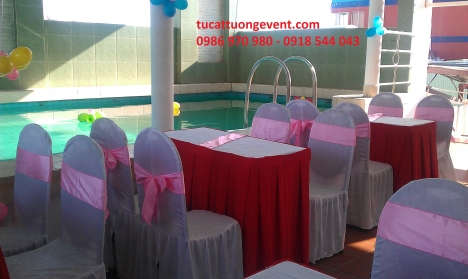 CHO THUÊ KHĂN BÀN - ÁO GHẾ- NƠ GIÁ SỈ TẠI TP.HCM