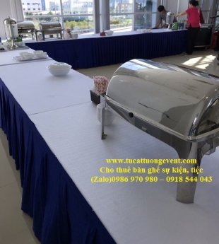 CHO THUÊ KHĂN BÀN - ÁO GHẾ- NƠ GIÁ SỈ TẠI TP.HCM