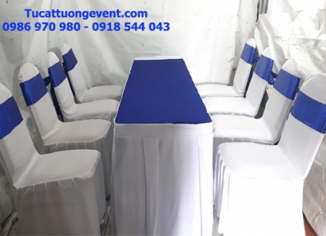 CHO THUÊ KHĂN BÀN - ÁO GHẾ- NƠ GIÁ SỈ TẠI TP.HCM