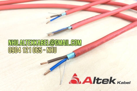 Cáp chống cháy chống nhiễu 2x1.5mm2 altek kabel