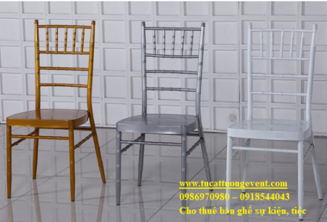 Cho Thuê Ghế Tiffany Hội Nghị Giá Rẻ 