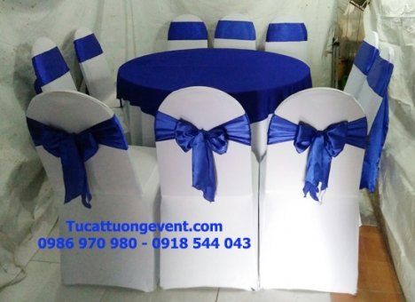 CHO THUÊ KHĂN BÀN - ÁO GHẾ- NƠ GIÁ SỈ TẠI TP.HCM