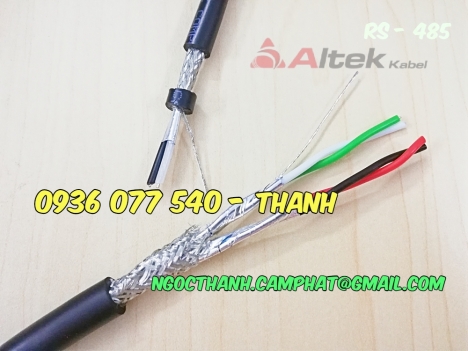 Cáp tín hiệu RS485 2Px22AWG Altek Kabel