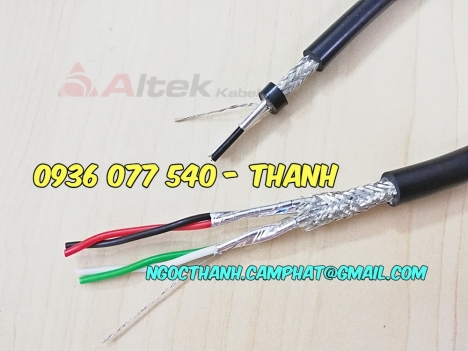 Cáp tín hiệu RS485 2Px22AWG Altek Kabel
