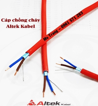 Dây cáp điện chống cháy chống nhiễu FR 2x1 hãng Altek Kabel Đức