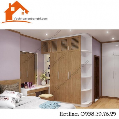 Báo giá tủ quần áo âm tường gỗ công nghiệp - mua ngay để nhận nhiều ưu đãi