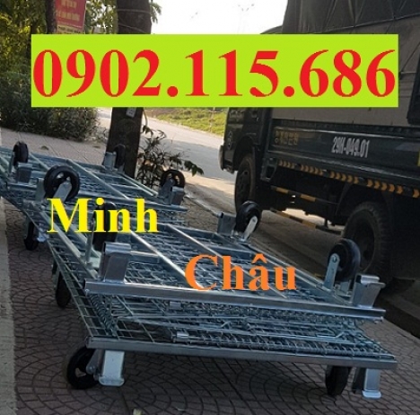 Lồng thép, lồng hàng, lồng đựng hàng, pallet lưới, lồng kéo hàng, lồng thép có bánh xe,