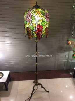 Đèn Tiffany nho rủ Pháp cổ