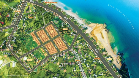 Đầu tư - Nhận lộc đầu xuân.  Đầu tư ngay đất nền sổ đỏ bên vịnh du lịch - Phú Yên.