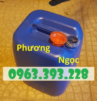 Can nhựa đựng hóa chất 30 Lít, can nhựa có nắp garenty