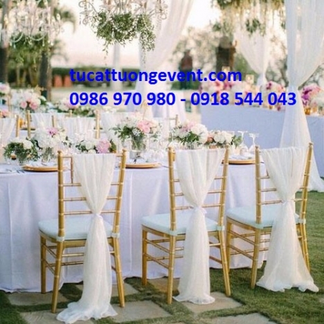 Cho Thuê Ghế Tiffany Sự Kiện Giá Rẻ