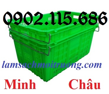 Sọt đựng hàng may mặc, sọt nhựa quai sắt, sọt đựng quần áo,sọt đựng trái cây, sọt đựng nông sản,