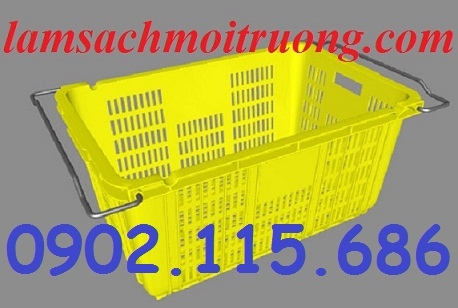 Sọt đựng hàng may mặc, sọt nhựa quai sắt, sọt đựng quần áo,sọt đựng trái cây, sọt đựng nông sản,
