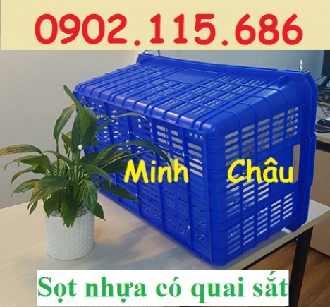 Sọt đựng hàng may mặc, sọt nhựa quai sắt, sọt đựng quần áo,sọt đựng trái cây, sọt đựng nông sản,