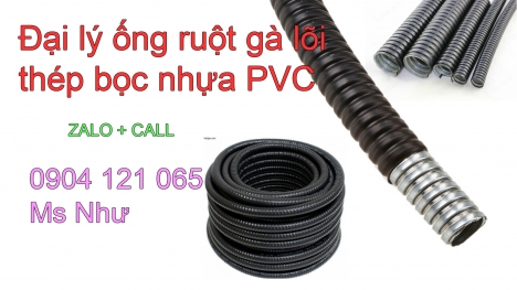 Nhập khẩu và phân phối uy tín ống ruột gà lõi thép bọc nhựa pvc